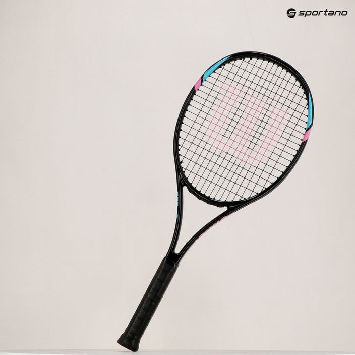Wilson Six LV ρακέτα τένις μαύρη WR119310 15