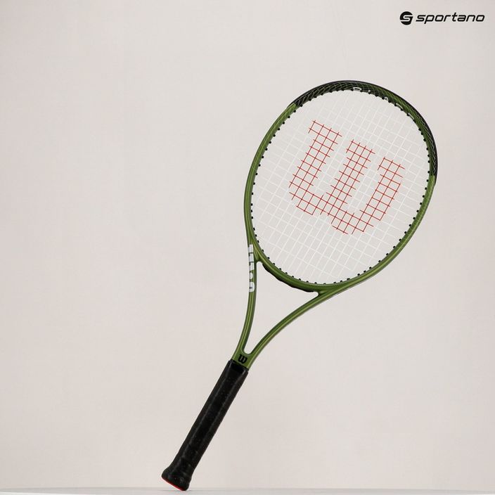Wilson Blade Feel 100 ρακέτα τένις πράσινη WR117410 12