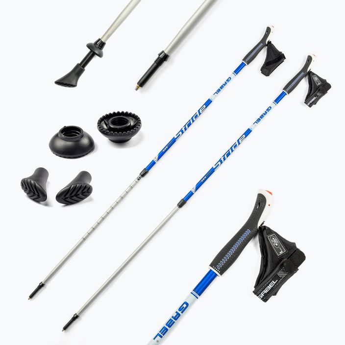 Σκανδιναβικά μπαστούνια για περπάτημα GABEL Vario S - 9.6 μπλε 7008350540000 7
