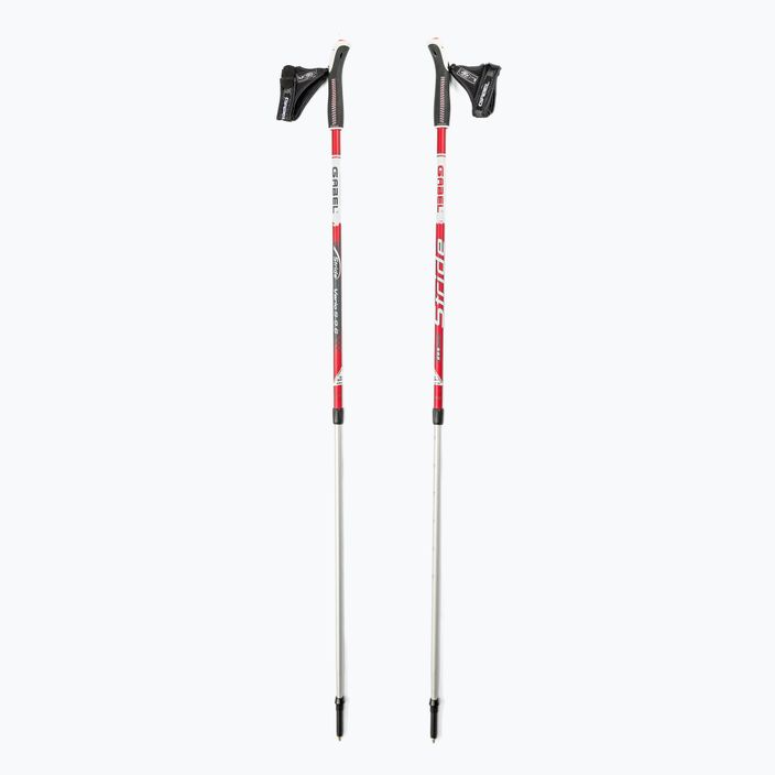 Σκανδιναβικά μπαστούνια για περπάτημα GABEL Vario S - 9.6 κόκκινο 7008350560000