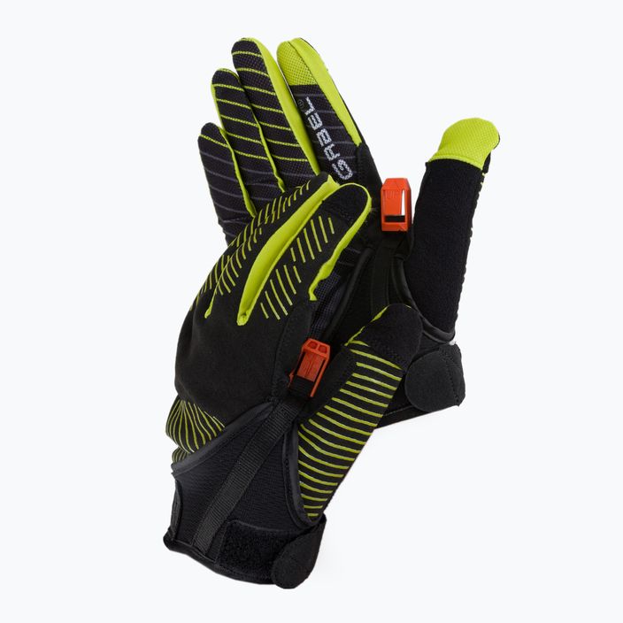 Γάντια Nordic Walking GABEL Ergo-Pro 6-6.5 μαύρο/κίτρινο 8015011300306