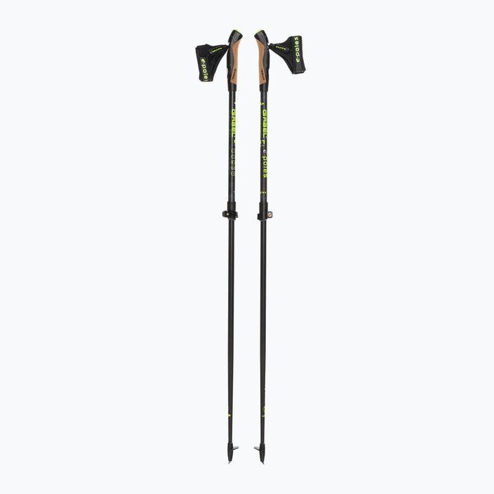 Σκανδιναβικά μπαστούνια για περπάτημα GABEL G-1A XTL E-Poles-S.Carbon μαύρο 7008370210000