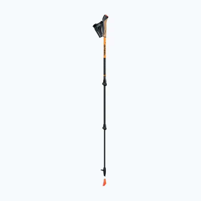 Σκανδιναβικά μπαστούνια για περπάτημα GABEL Carbon XT 3S 100 F.L. μαύρο-πορτοκαλί 7009351420000 5