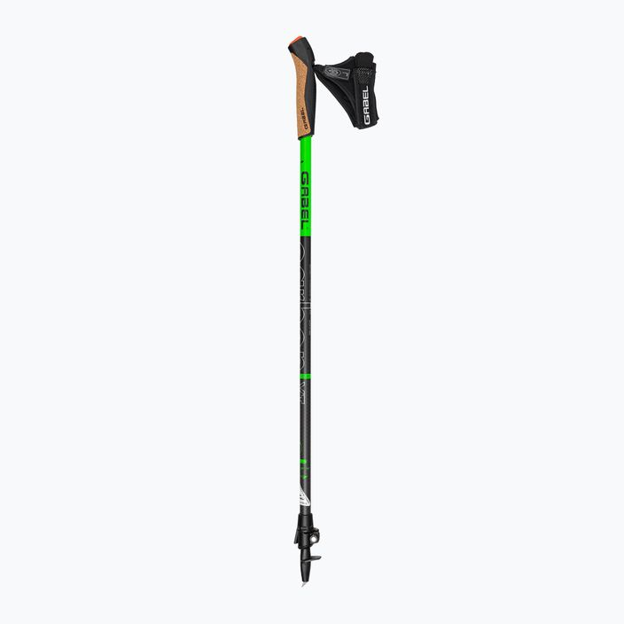 Σκανδιναβικά μπαστούνια για περπάτημα GABEL Carbon XT 2S 80 F.L. μαύρο-πράσινο 7009351490000 2