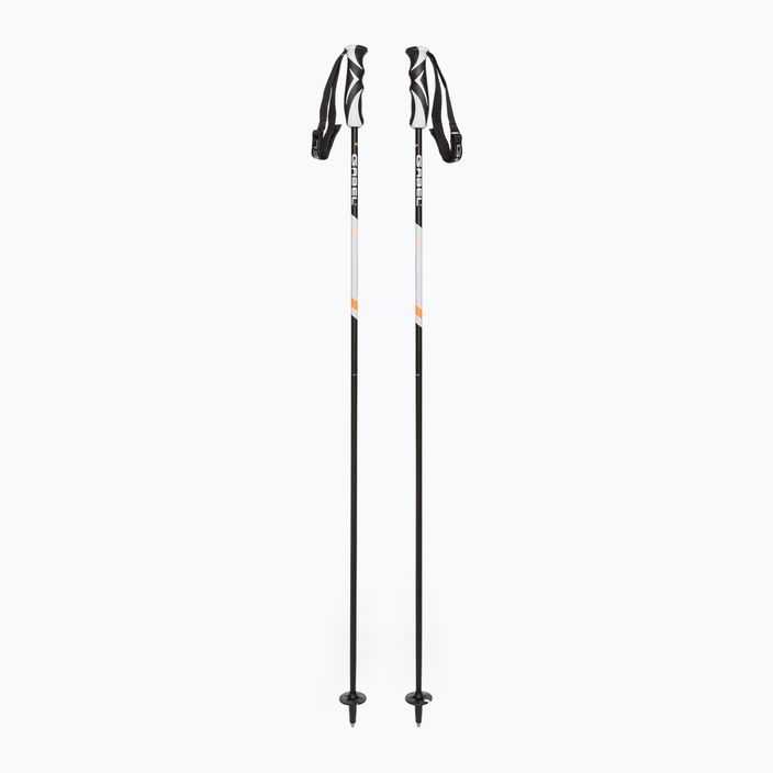GABEL Carbon Cross σκι στύλοι μαύρο/λευκό ματ