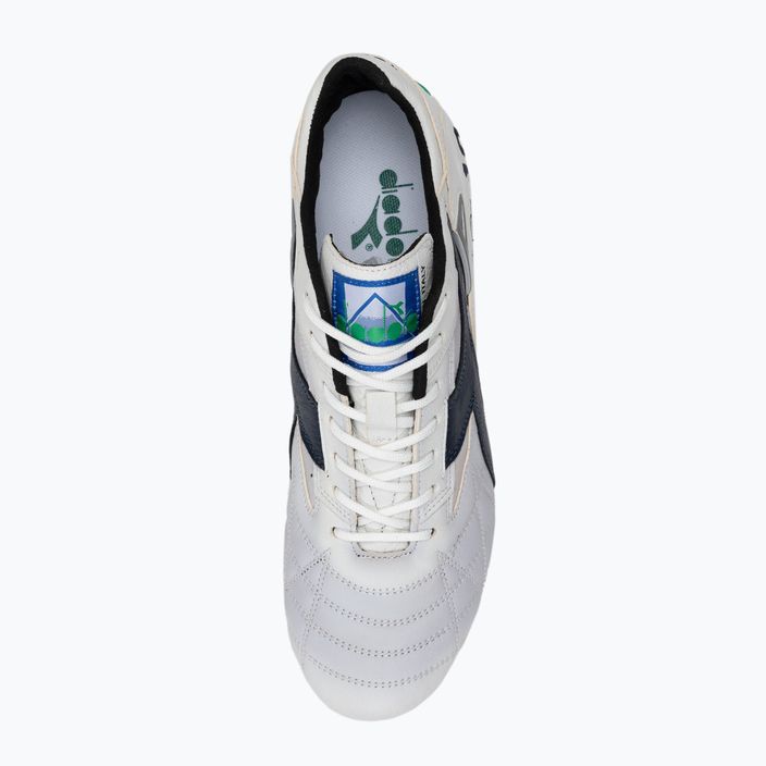 Ανδρικά ποδοσφαιρικά παπούτσια Diadora Match Winner RB Italy OG MDPU λευκό και μπλε DD-101.172359-C1494 6