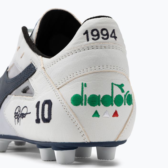 Ανδρικά ποδοσφαιρικά παπούτσια Diadora Match Winner RB Italy OG MDPU λευκό και μπλε DD-101.172359-C1494 10