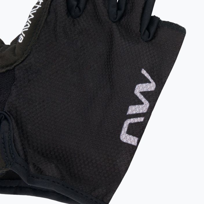 Ανδρικά γάντια ποδηλασίας Northwave Active Short Finger 10 μαύρα C89202324 4