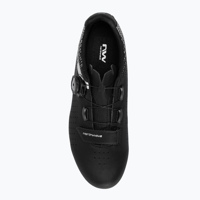 Ανδρικά παπούτσια δρόμου Northwave Core Plus 2 μαύρο/ασημί 5