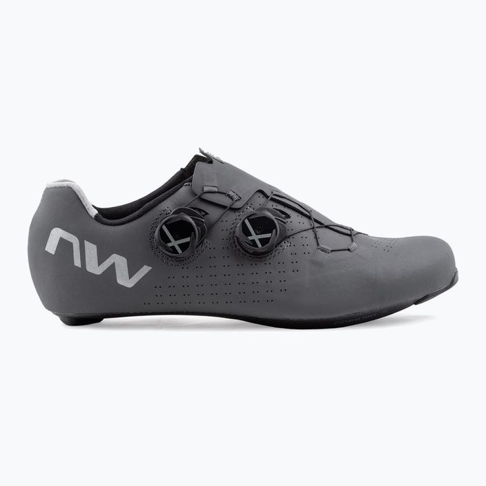 Northwave Extreme Pro 2 γκρι ανδρικά παπούτσια δρόμου 80221010 10