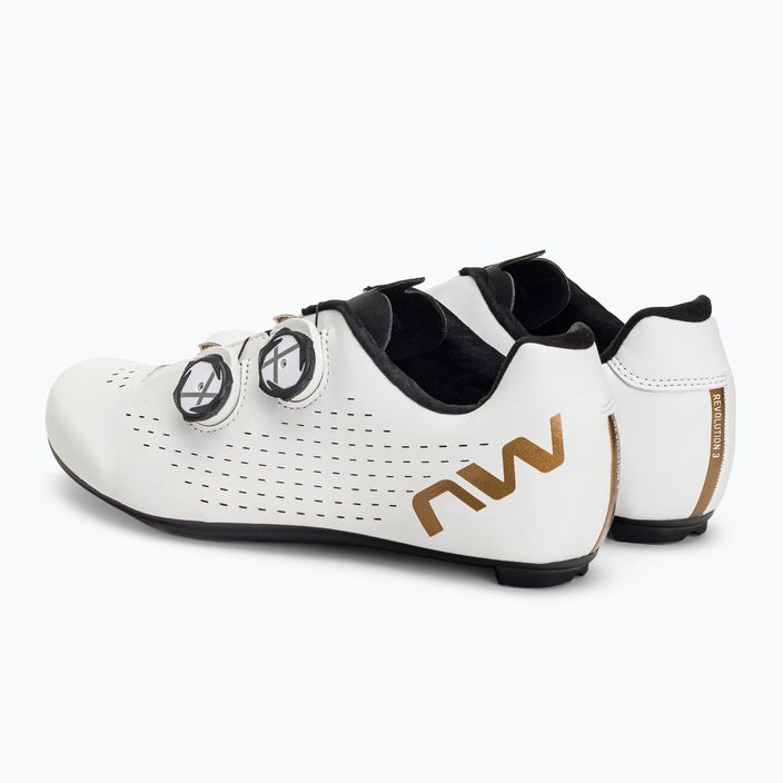 Northwave Revolution 3 ανδρικά παπούτσια δρόμου λευκό 80221012 3