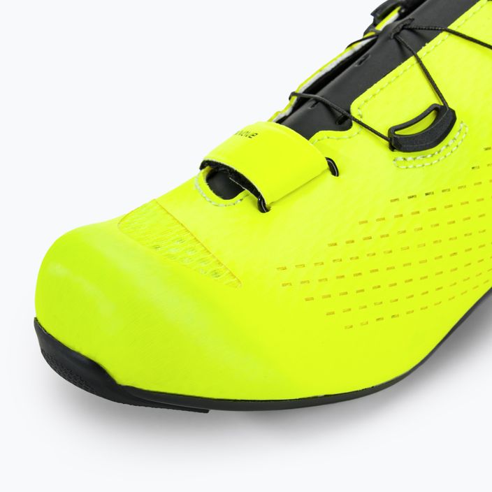 Ανδρικά παπούτσια δρόμου Northwave Storm Carbon 2 κίτρινο φλούο/μαύρο 7