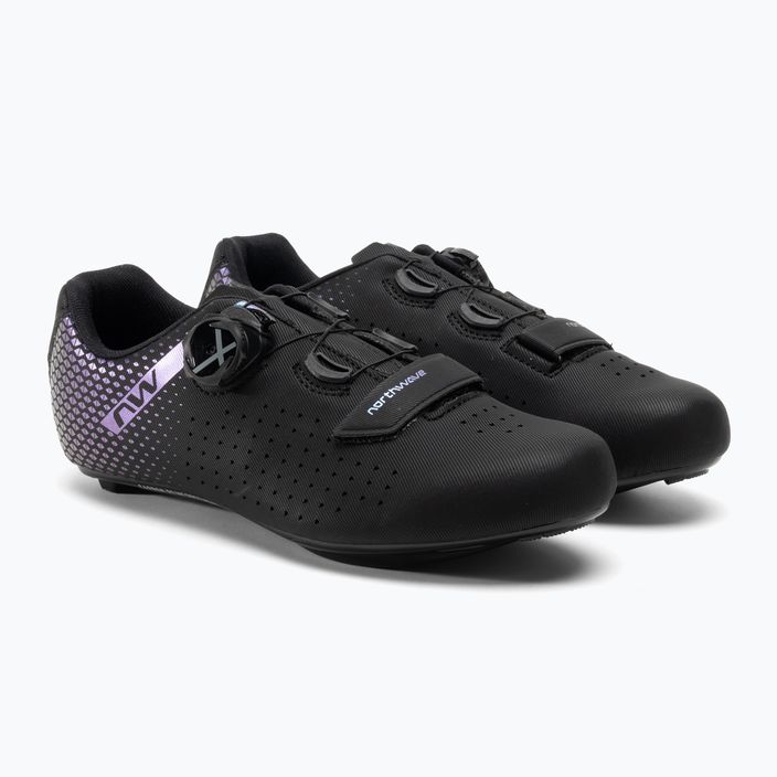 Northwave Core Plus 2 γυναικεία παπούτσια δρόμου μαύρο 80221017 4