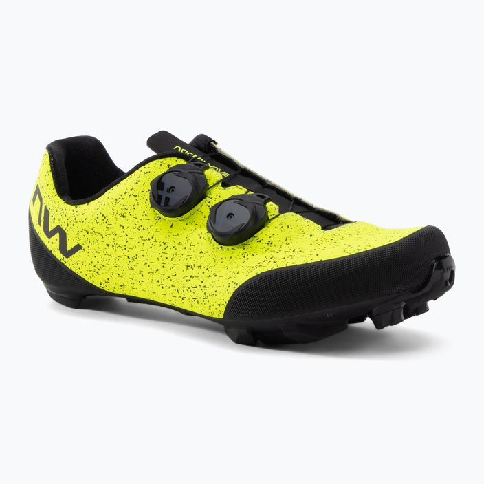 Ανδρικά MTB ποδηλατικά παπούτσια Northwave Rebel 3 κίτρινο 80222012