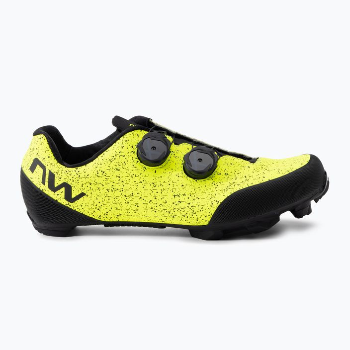 Ανδρικά MTB ποδηλατικά παπούτσια Northwave Rebel 3 κίτρινο 80222012 2