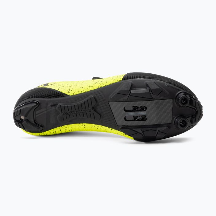 Ανδρικά MTB ποδηλατικά παπούτσια Northwave Rebel 3 κίτρινο 80222012 4