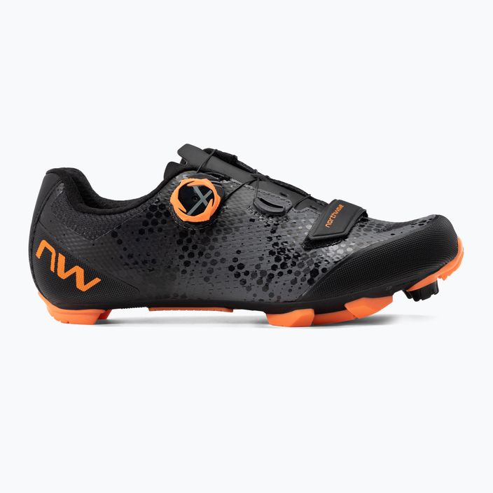 Ανδρικά παπούτσια ποδηλασίας MTB Northwave Razer 2 γραφίτης-πορτοκαλί 80222013 2