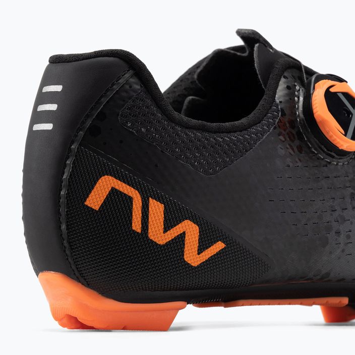 Ανδρικά παπούτσια ποδηλασίας MTB Northwave Razer 2 γραφίτης-πορτοκαλί 80222013 10