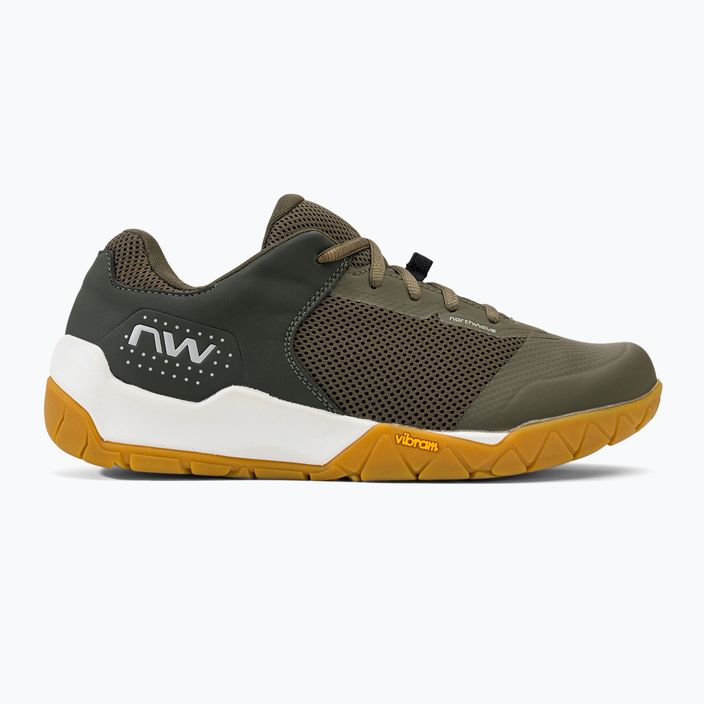 Northwave ανδρικά ποδηλατικά παπούτσια πλατφόρμας Multicross πράσινο 80223014 2