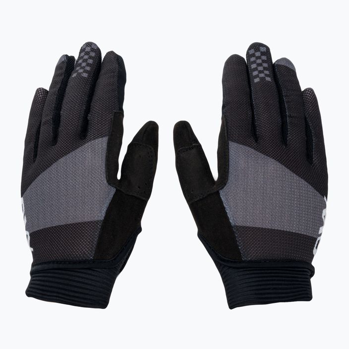 Ανδρικά γάντια ποδηλασίας Northwave Air Lf Full Finger 91 μαύρο/γκρι C89202331 3