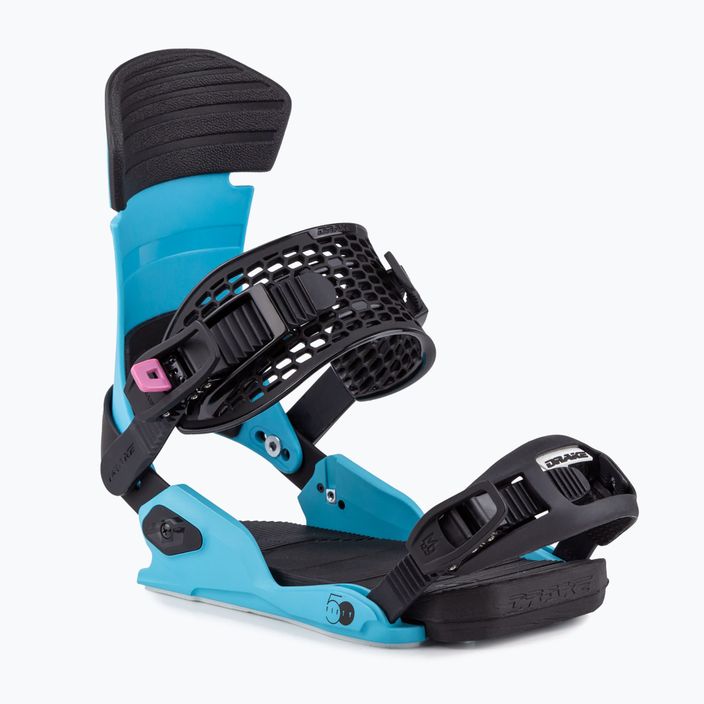 Ανδρικά δεσμά snowboard Drake Fifty μαύρο/μπλε 71221005-08 5