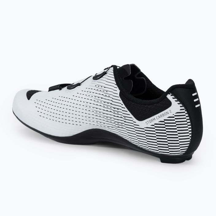 Northwave Storm Carbon 2 ανδρικά παπούτσια δρόμου λευκό/μαύρο 3