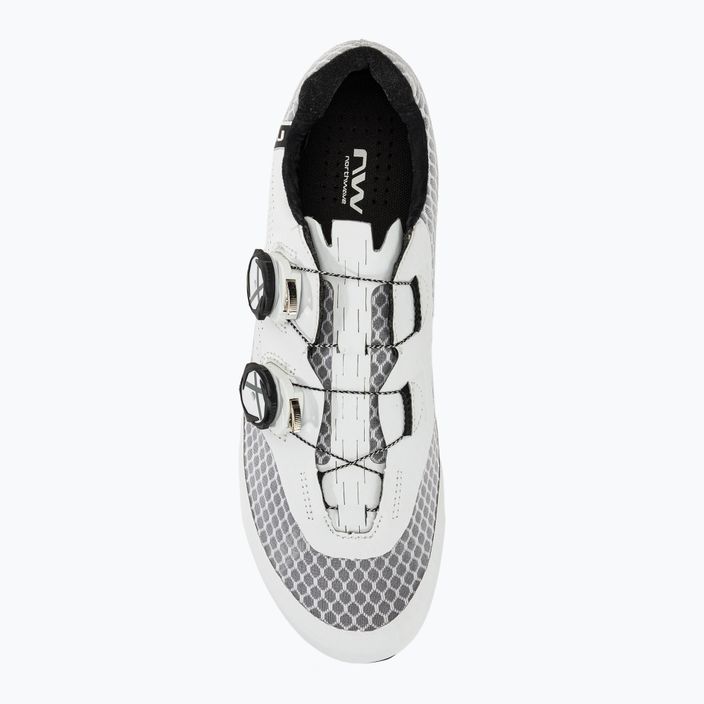 Northwave Mistral Plus ανδρικά παπούτσια δρόμου λευκό/μαύρο 5