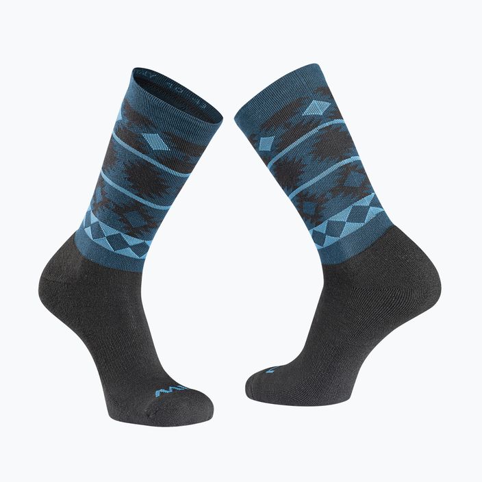 Ανδρικές κάλτσες ποδηλασίας Northwave Core βαθύ μπλε / μαύρο