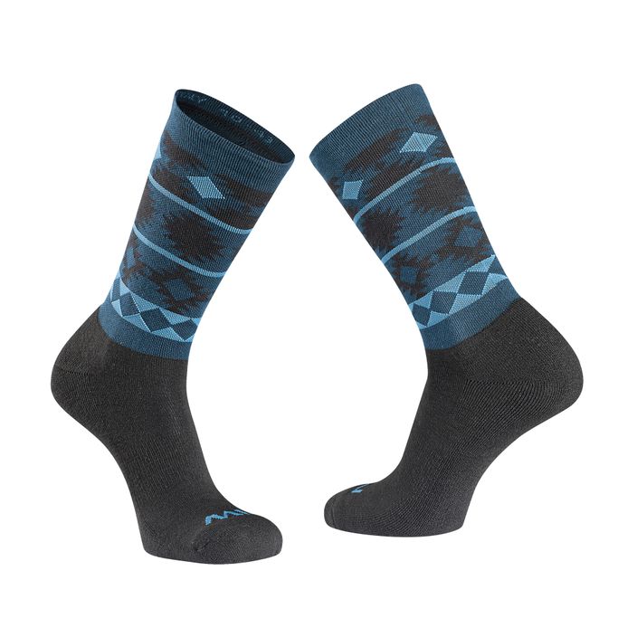 Ανδρικές κάλτσες ποδηλασίας Northwave Core βαθύ μπλε / μαύρο 2