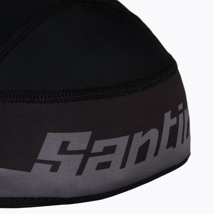 Santini Sottocasco καπέλο μαύρο SP490WTNEUNI 3
