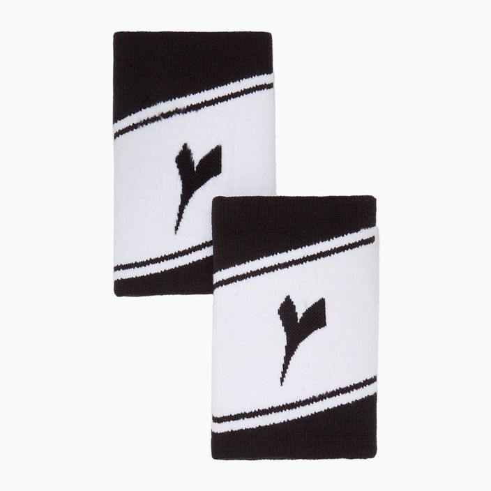 Diadora Wide Logo περιτύλιγμα καρπού 2 τεμάχια λευκό και μαύρο 103.175650 3
