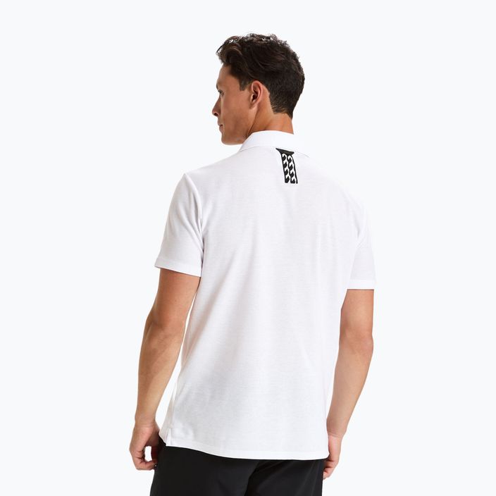 Ανδρικό μπλουζάκι πόλο τένις Diadora Statement λευκό 102.176856 4