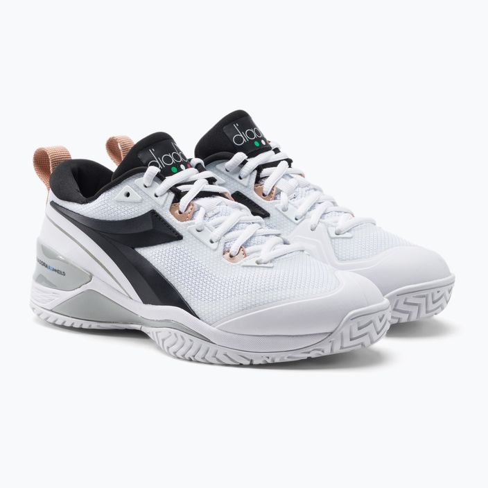 Γυναικεία παπούτσια τένις Diadora Speed Blushield 5 AG λευκό και μαύρο DD-101.176941 5