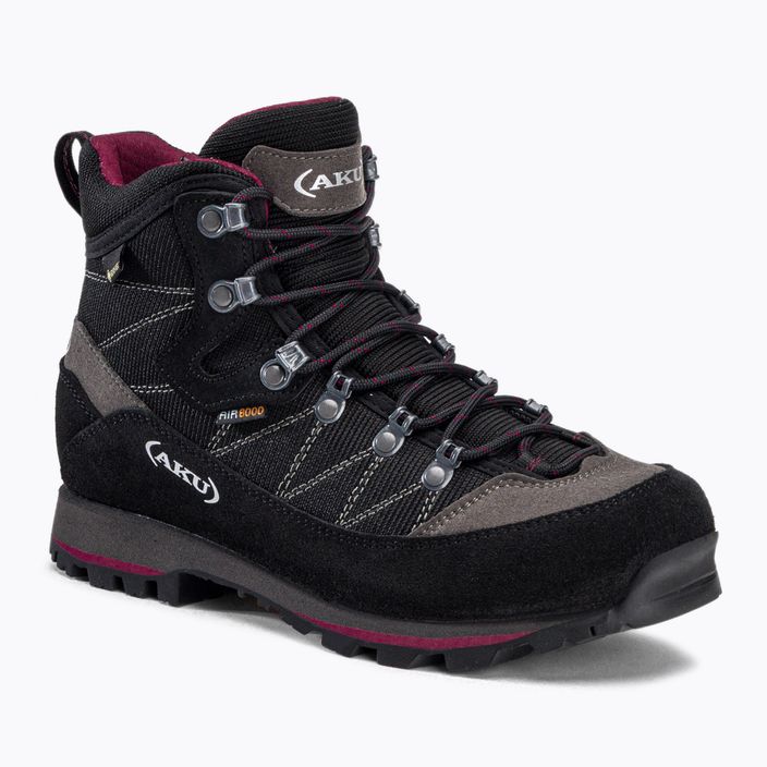AKU Trekker Lite III GTX γυναικείες μπότες πεζοπορίας μαύρο-ροζ 978-317