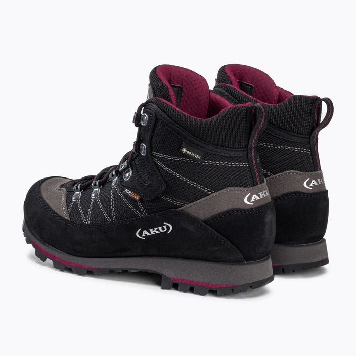 AKU Trekker Lite III GTX γυναικείες μπότες πεζοπορίας μαύρο-ροζ 978-317 3