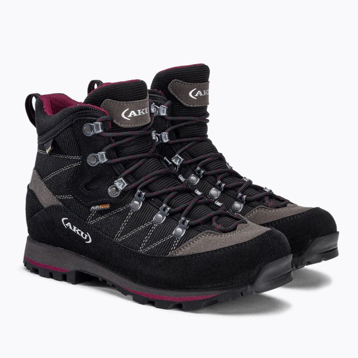 AKU Trekker Lite III GTX γυναικείες μπότες πεζοπορίας μαύρο-ροζ 978-317 5