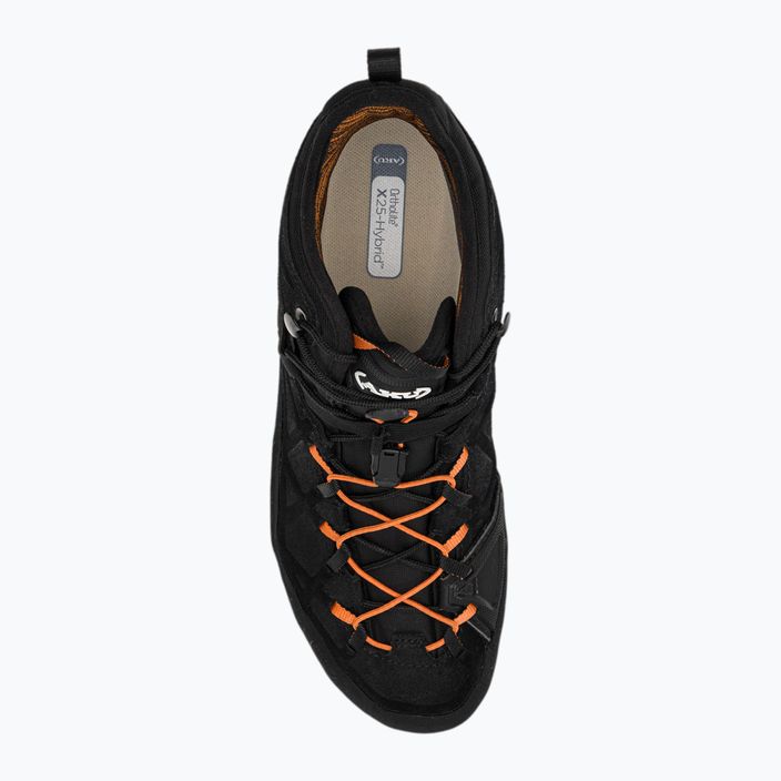 AKU Rock Dfs Mid GTX ανδρικές μπότες πεζοπορίας μαύρο-πορτοκαλί 718-108 6