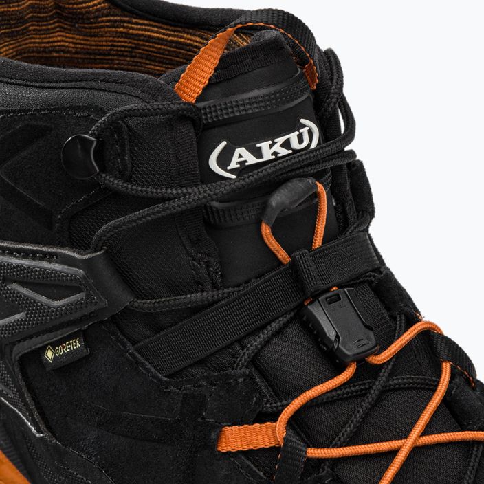 AKU Rock Dfs Mid GTX ανδρικές μπότες πεζοπορίας μαύρο-πορτοκαλί 718-108 9