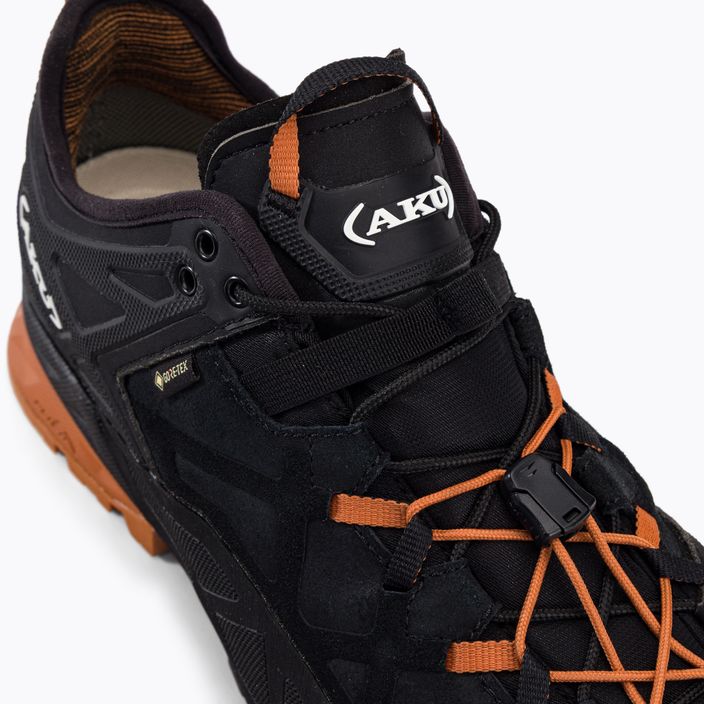 AKU Rock Dfs GTX ανδρικά παπούτσια προσέγγισης μαύρο-πορτοκαλί 722-108-7 10