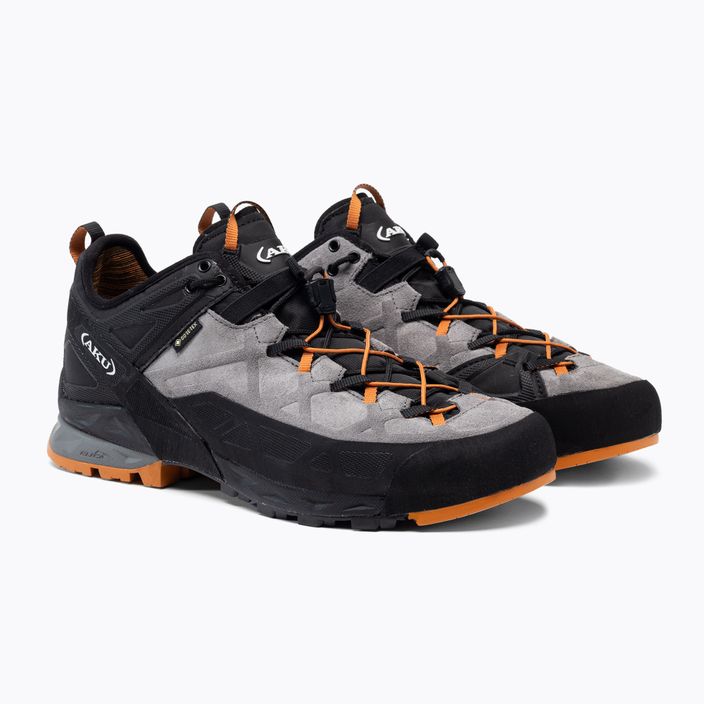 AKU Rock Dfs GTX ανδρικές μπότες πεζοπορίας μαύρο-πορτοκαλί 722-186 5