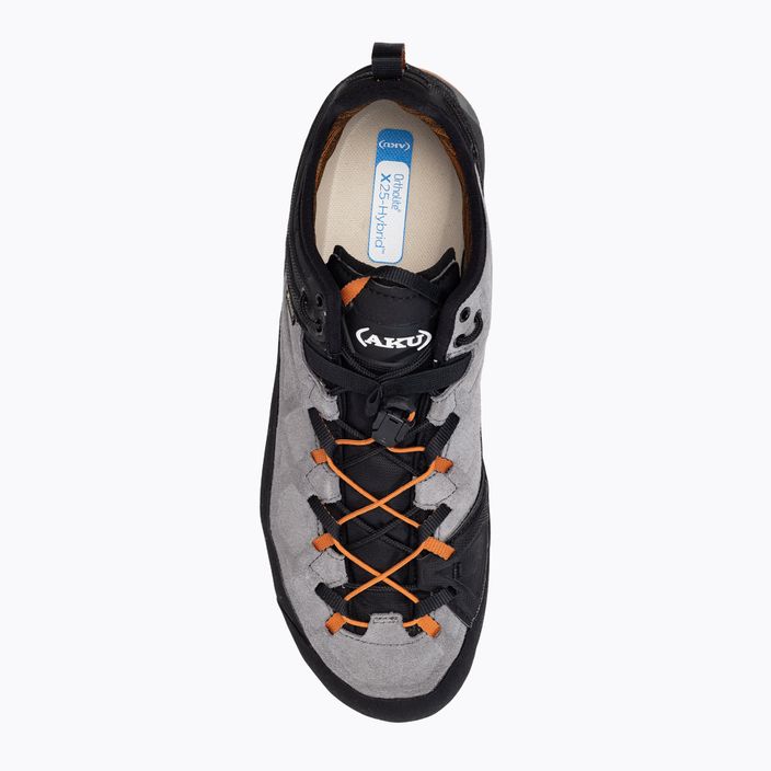 AKU Rock Dfs GTX ανδρικές μπότες πεζοπορίας μαύρο-πορτοκαλί 722-186 6