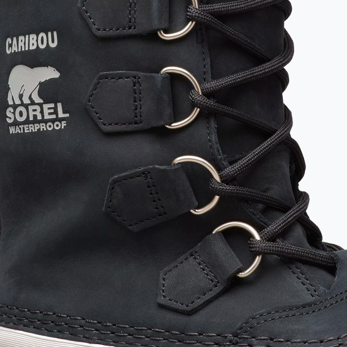 Γυναικείες μπότες πεζοπορίας Sorel Caribou black/stone 10