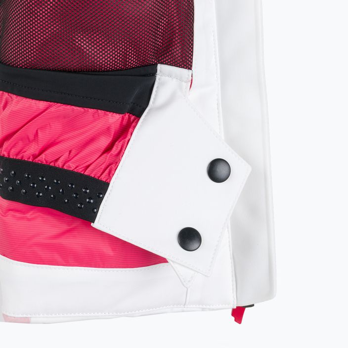 Παιδικό μπουφάν σκι Colmar λευκό και ροζ 3114B 8