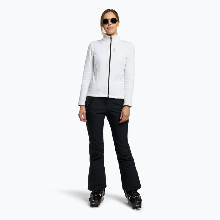 Colmar γυναικείο fleece φούτερ λευκό 9335-5WU 2