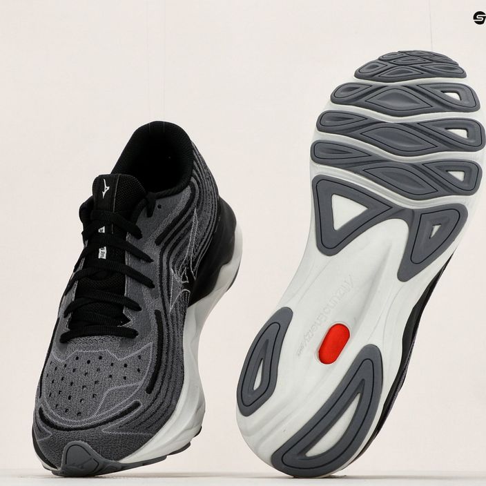 Ανδρικά παπούτσια για τρέξιμο Mizuno Wave Skyrise 4 γκρι J1GC230902 13