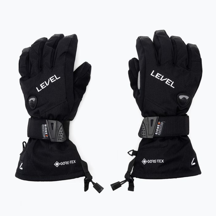 Ανδρικά γάντια snowboard Level Half Pipe Gore Tex μαύρο 1011 2