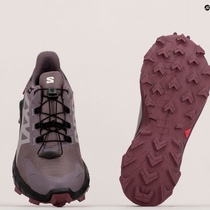Γυναικεία παπούτσια για τρέξιμο Salomon Supercross 4 GTX μοβ L47119900 13