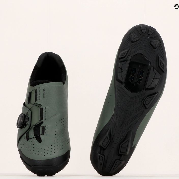 Shimano SH-XC300 ανδρικά παπούτσια ποδηλασίας πράσινα ESHXC300MGE07S42000 16
