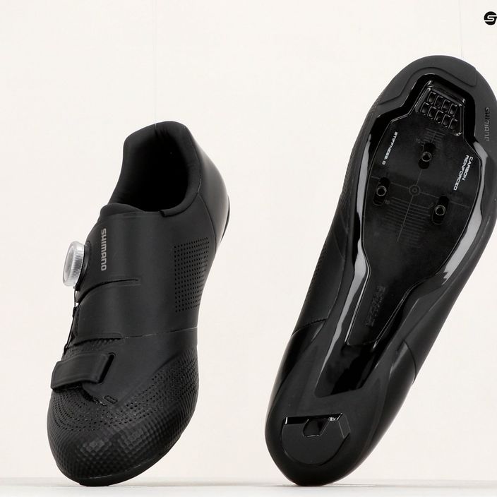 Shimano SH-RC502 ανδρικά παπούτσια ποδηλασίας μαύρο ESHRC502MCL01S48000 15