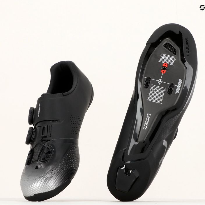 Shimano SH-RC702 ανδρικά παπούτσια ποδηλασίας μαύρο ESHRC702MCL01S48000 16